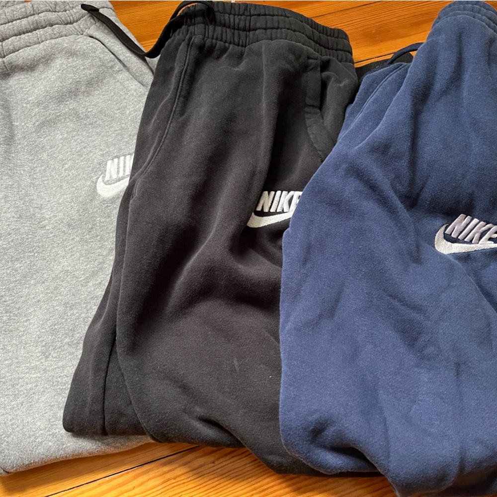 Nike Kids' Joggers - Navy, Black, and Gray